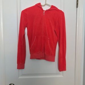 Juicy Couture Tangerine Terricloth hoodie
